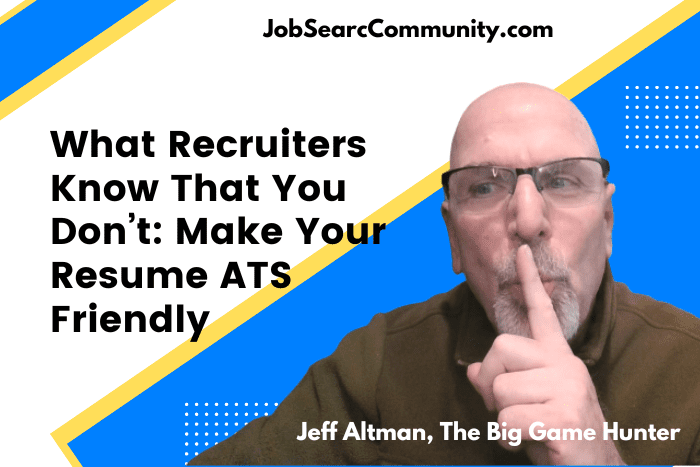 Make Your Resume ATS Friendly #shorts