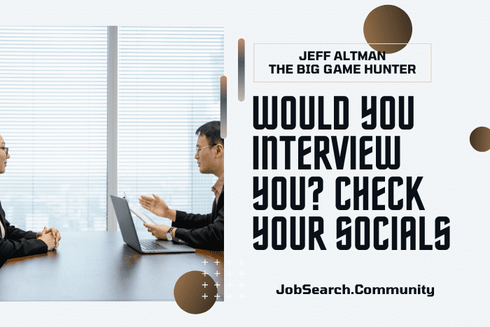 Would You Interview You? Check Your Socials #shorts