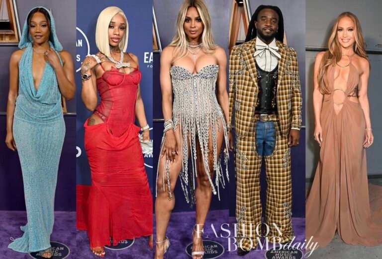 On the Scene at the 2025 AMA’s: Janet Jackson Performs in a Vetements Look, Ciara Slays in a Chained Bronx & Banco Dress, JLO looks Glamorous in a Brown Defaience Gown + More!