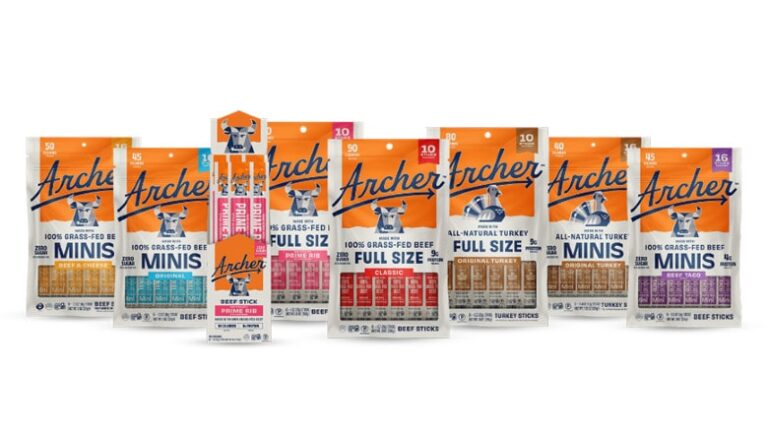Enticing Meat Snack Flavors : Archer meat sticks