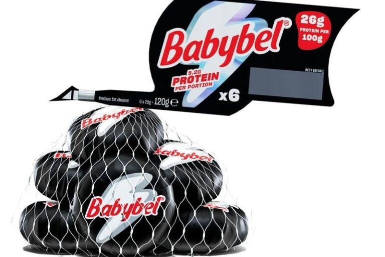 Snackable Protein Cheeses : Babybel Protein