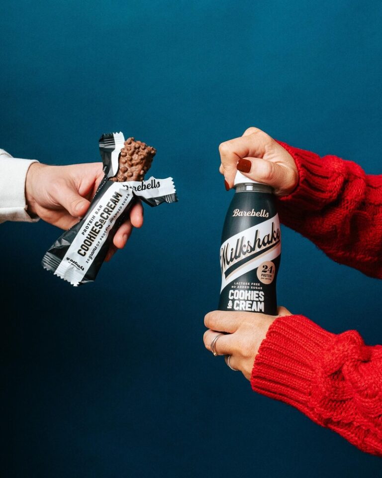 Ice Cream-Flavored Protein Shakes : Barebells Cookies & Cream