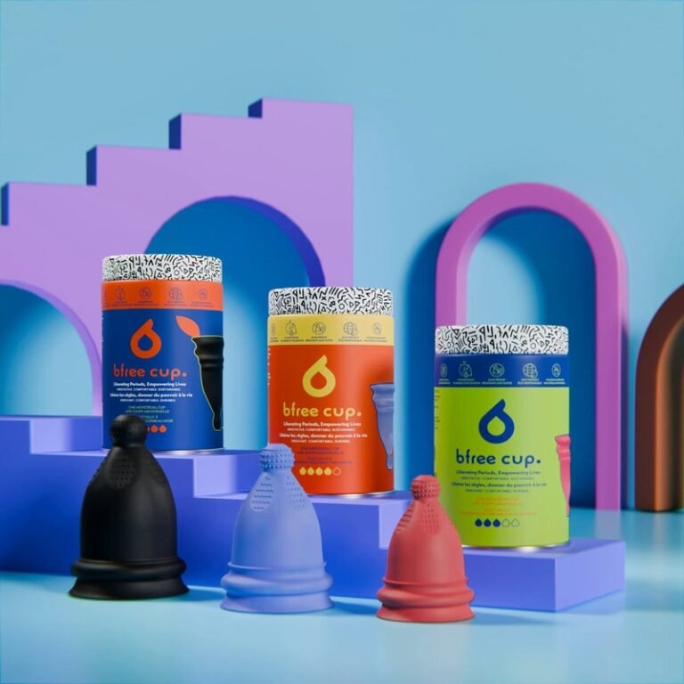 Antibacterial Menstrual Cups : bfree cup