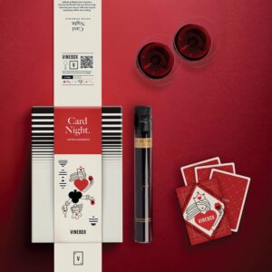 Gamified Wine Tasting Kits : card night tasting experience