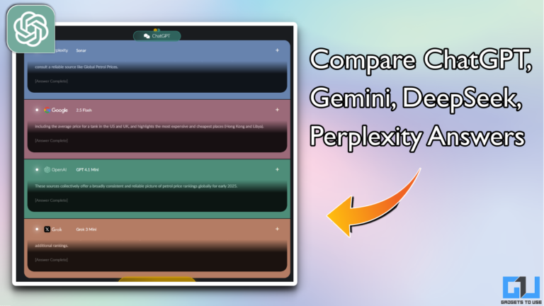 This AI Tool Combines Google Gemini, ChatGPT, and DeepSeek For Any Search