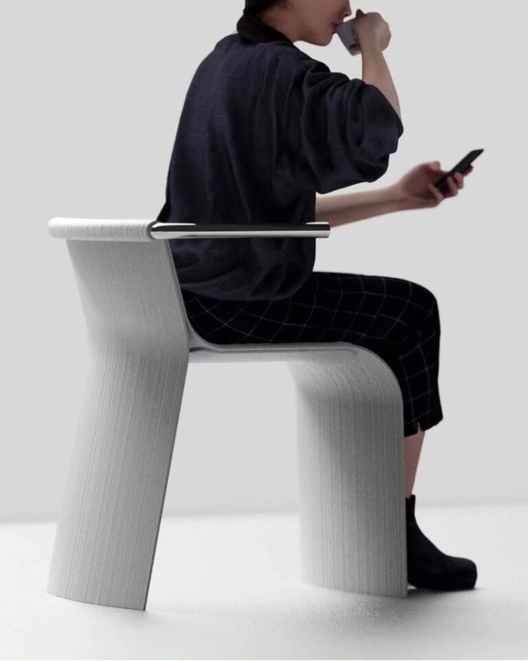 3D-Printed Modern Sculptural Furniture : contour collection