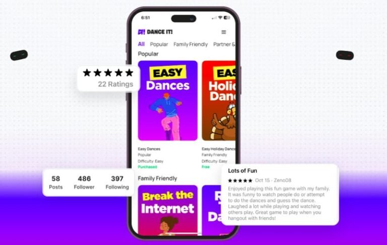 Interactive Dance Games : Dance It!