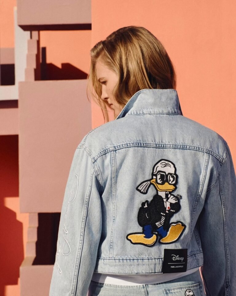 Cartoon Duck-Inspired Apparel : Disney x Karl Lagerfeld