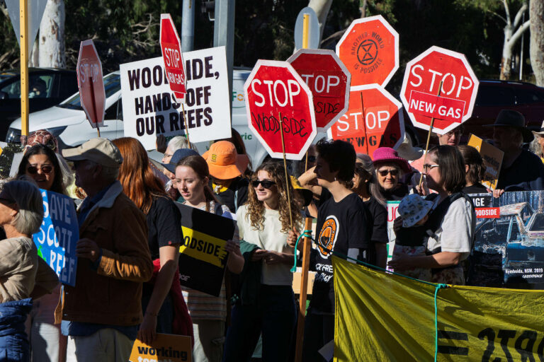 Woodside Dodges Accountability as Protesters Disrupt AGM Over Toxic Burrup Hub