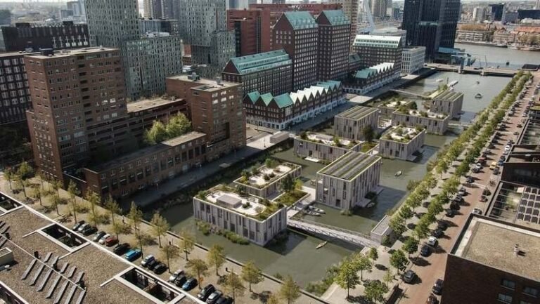 Biodiverse Floating Housing Developments : floating neighborhood