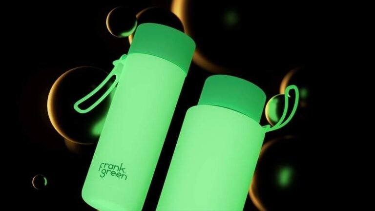 glow in the dark water bottle