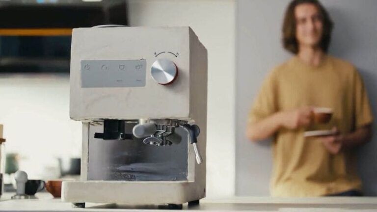 Industrial Concrete Coffee Makers : GrisBrew espresso maker