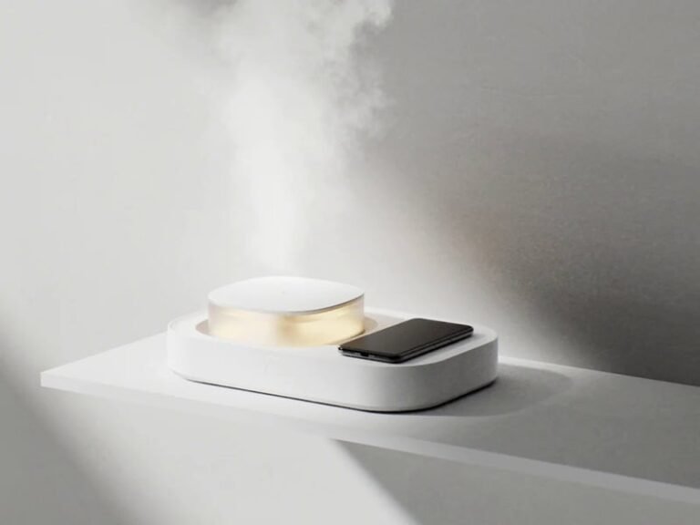 Digital Detox Smartphone Stations : humidifier and wireless charger