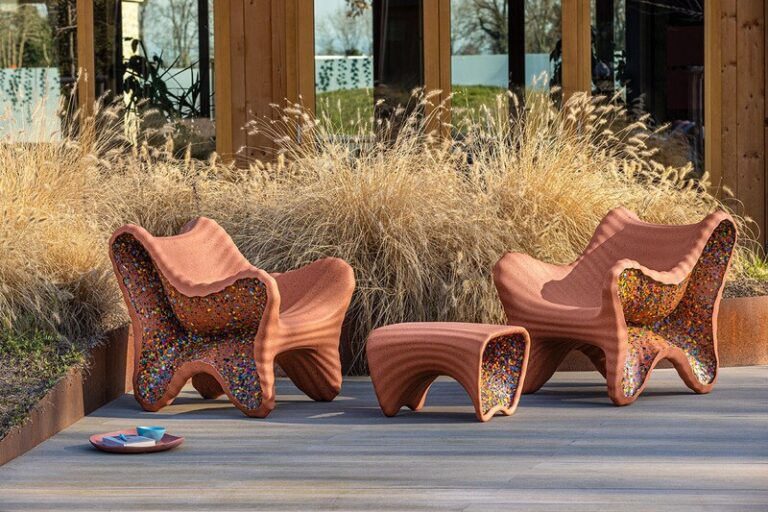Imaginative Modern Outdoor Furniture : in-side collection