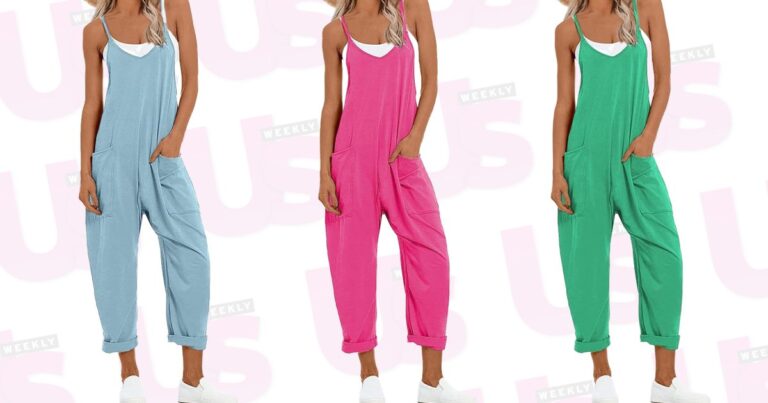 This Boutique-Worthy Jumpsuit That Makes Shoppers Look 20lbs Lighter Is Only $27 at Amazon