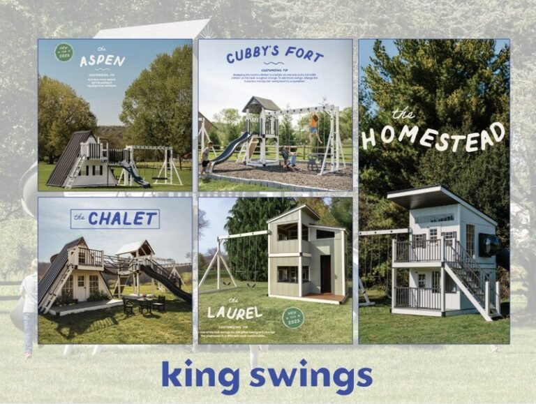 Customizable Outdoor Play Equipment : King Swings
