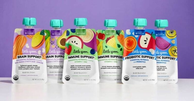 Functional Baby Food Blends : little spoon Babyblends