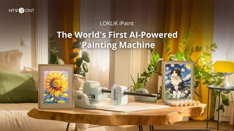 AI-Powered Painting Machines : LOKLiK iPaint