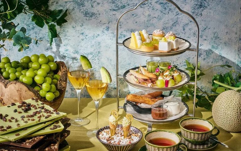 Seasonally Inspired Tea Experiences : Melon Afternoon Tea