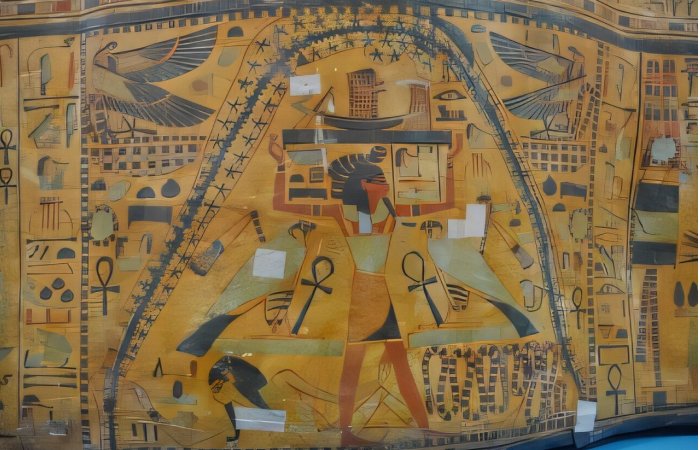 Ancient Egyptian Visual Depiction Of The Milky Way Discovered