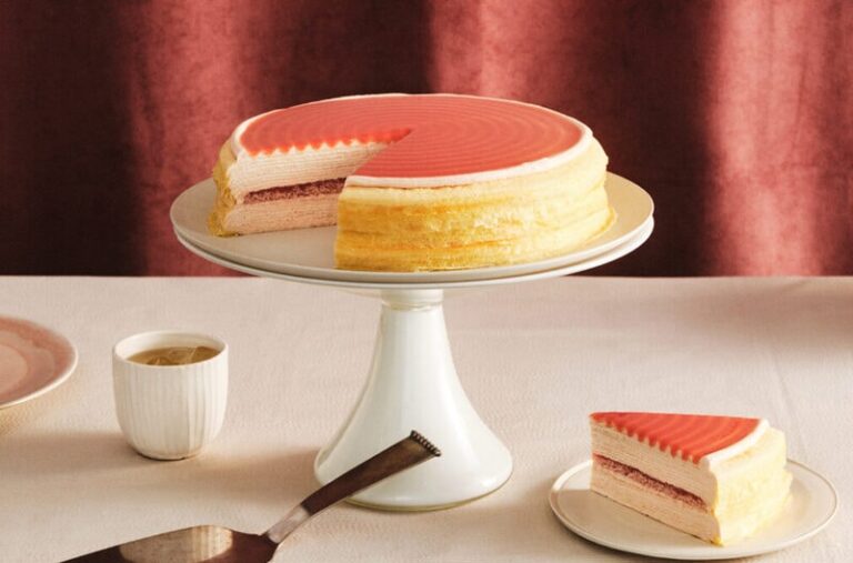 Tropical Crêpe Cakes : mille crepes cake