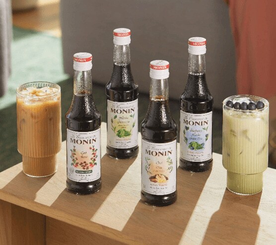 Cafe-Inspired Cold Drink Syrups : MONIN syrup