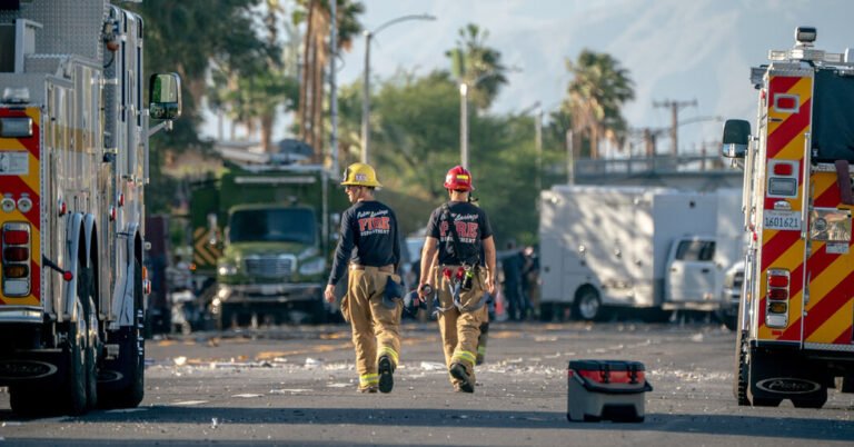 Suspect in Palm Springs Explosion at Fertility Clinic Is Said to Have Died in Blast