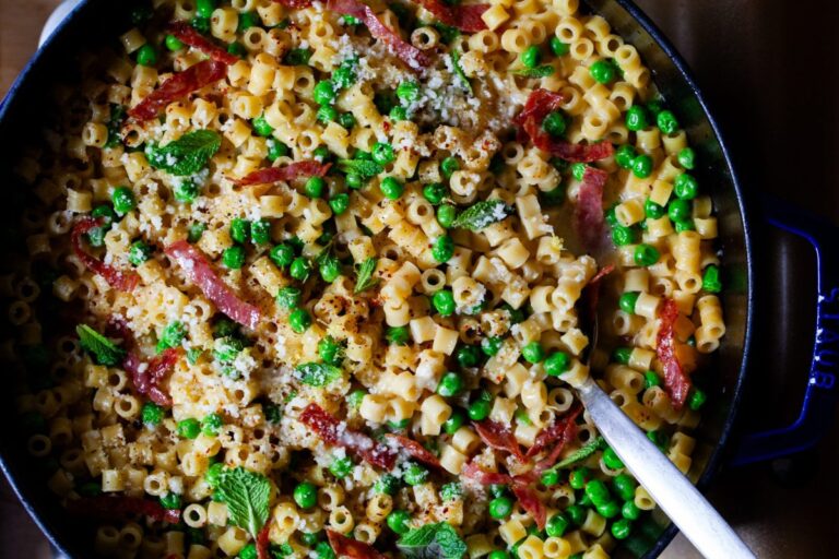 one-pan ditalini and peas – smitten kitchen