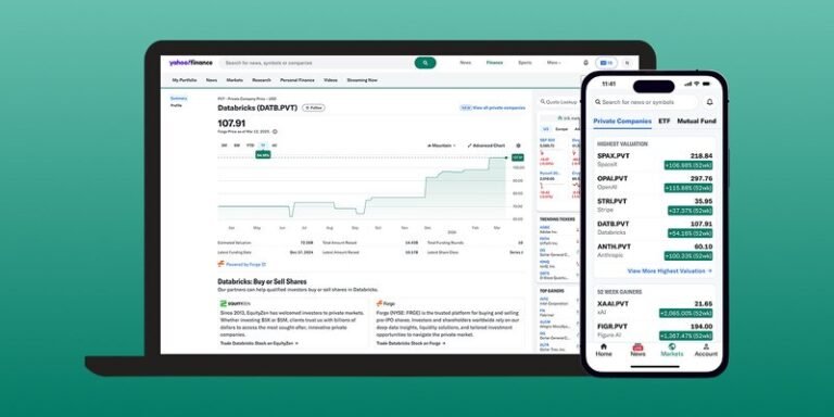 Private Company Financial Tools : private markets hub