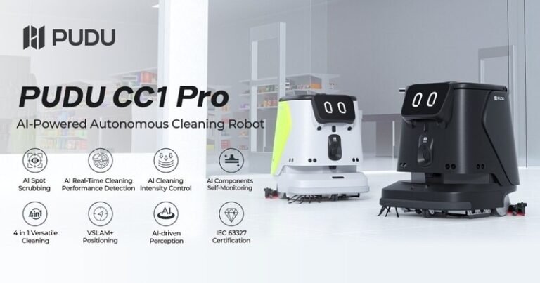 AI Commercial Cleaning Robots : PUDU CC1 Pro