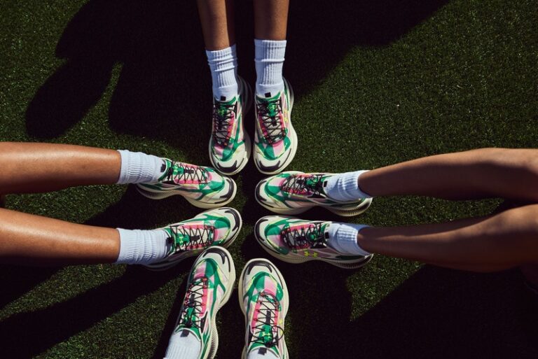 Collegiate Sneaker Campaigns : Sisterhood in Style