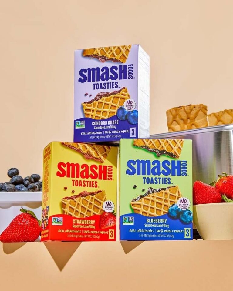 Wholesome Toaster Pastries : Smash Foods Toasties