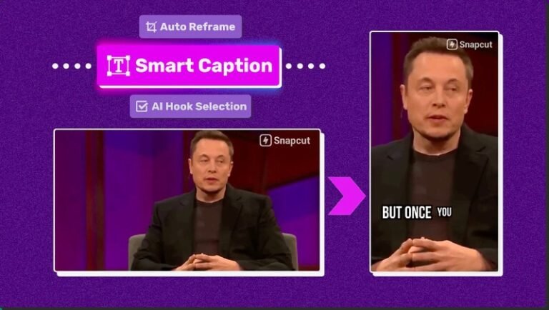Automated Video Repurposing Tools : Snapcut.ai