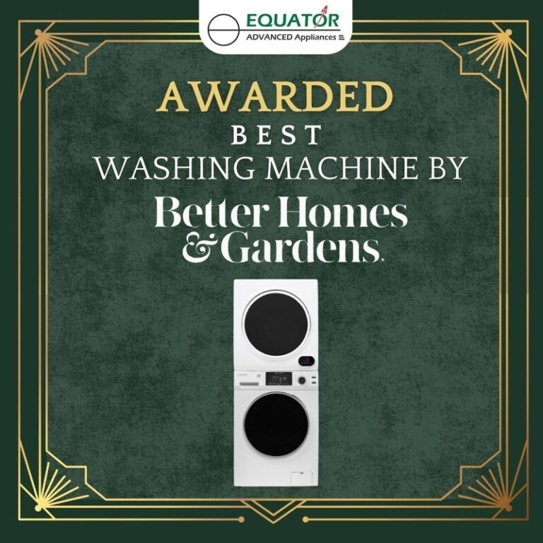 Ultra-Quiet Washing Machines : stackable washer and dryer