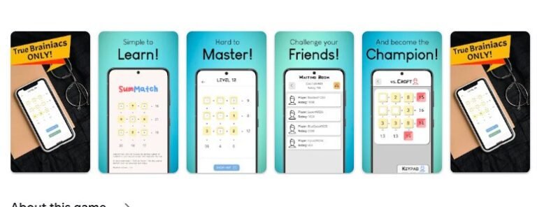 Math Puzzle Competitions : SumMatch