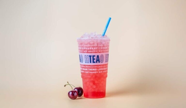 Icy Cherry Tea Refreshments : Sweet Cherry Iced Tea