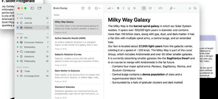 Minimalist Note Apps : the BrainDump App