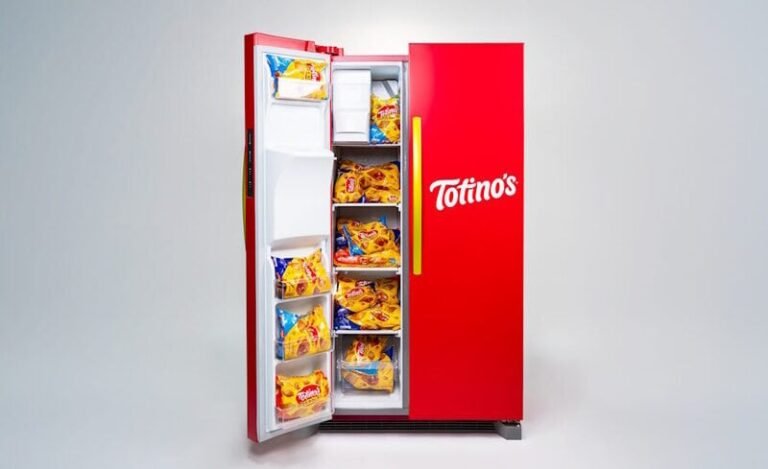 Frozen Pizza Snack Fridges : Totino’s Pizza Rolls fridge