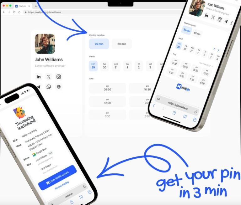 Automated Group Scheduling : Wellpin