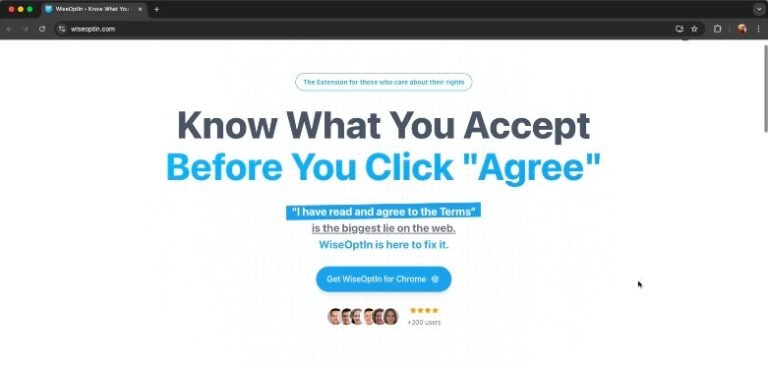 Privacy Consent Assistants : WiseOptIn