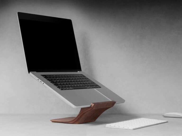Structurally Artful Laptop Stands : yohann