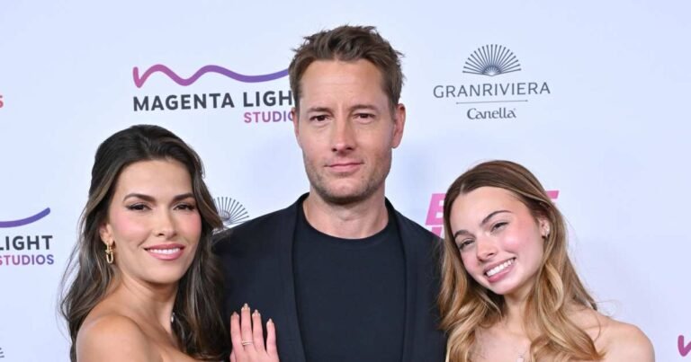 Tracker’s Justin Hartley, Sofia Pernas Attend Event With His Daughter