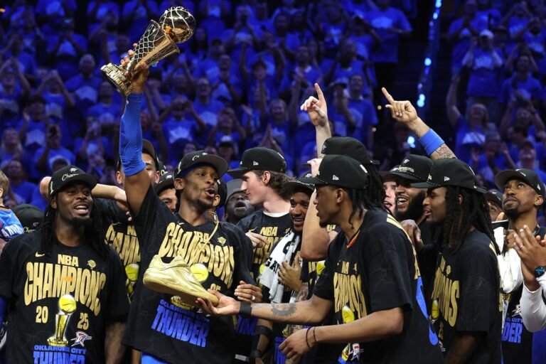 Oklahoma City Thunder Win NBA Championship With Shai Gilgeous-Alexander MVP