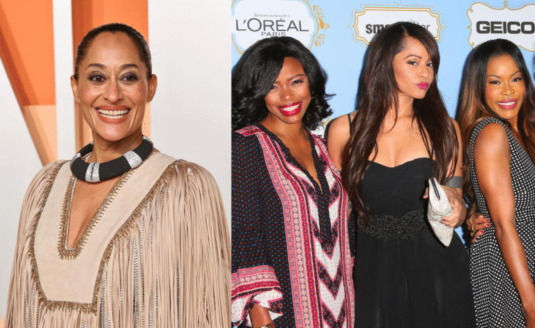 Tracee Ellis Ross Reunites With ‘Girlfriends’ Co-Stars (VIDEO)
