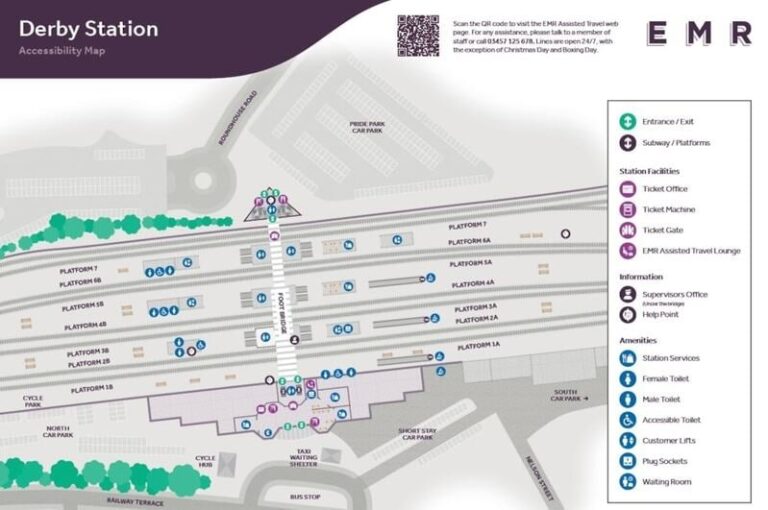 Accessibility-Focused Railway Maps : Accessibility Maps
