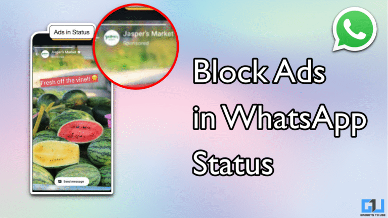 How to Block Ads in WhatsApp Status and Home Page