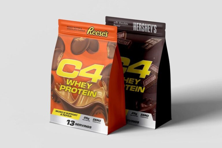 Branded Chocolate Protein Powders : C4 Whey Protein powder