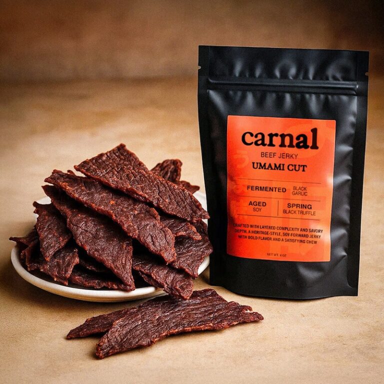 Steak-Like Jerky Snacks : carnal