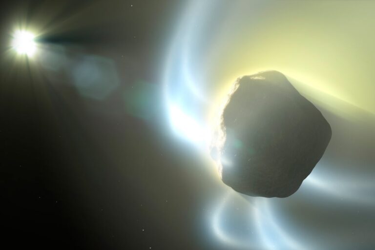 A Gigantic Megacomet Is Erupting as It Zooms through the Solar System