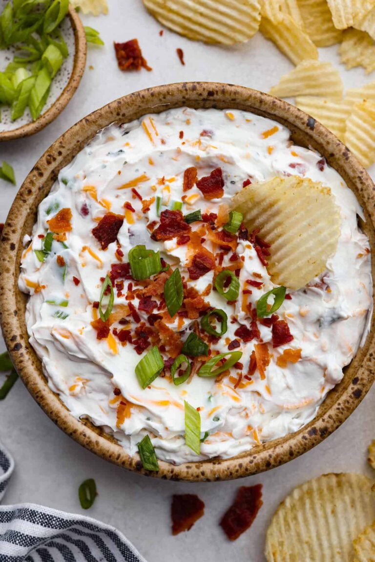 10-Minute Crack Dip Recipe with Bacon, Cheese, and Ranch